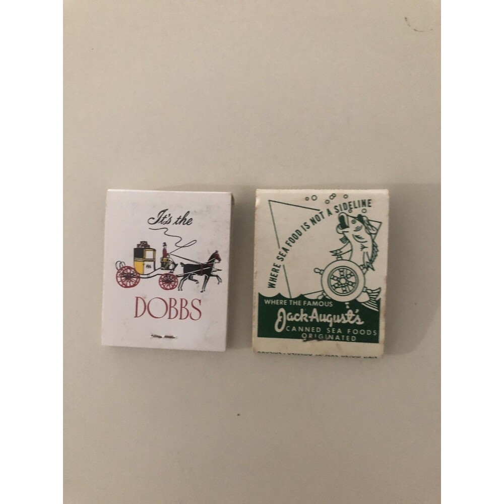 VTG Lot of 2 Northampton Mass. Jack August & Cahil & Hodges Stores Matchbooks - Picture 4 of 9